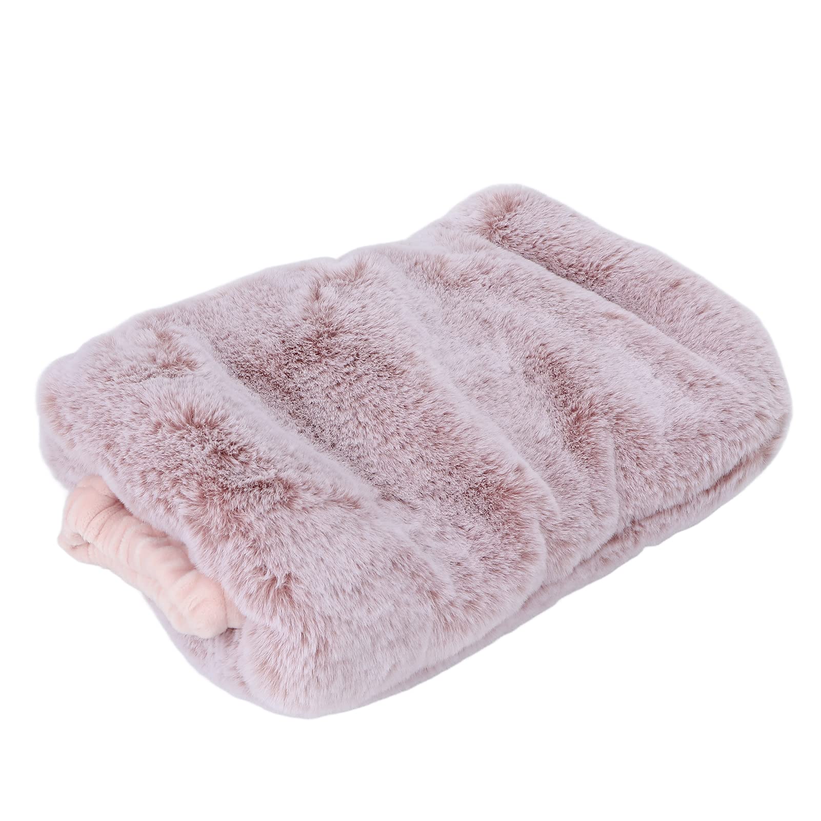 Naroote Bolsa de água Quente Elétrica Recarregável Portátil, Ajuste de Tempo de Temperatura de 3 Engrenagens para Flanela de Viagem de Escritório Em Casa/9,4 X 7,5 pol.