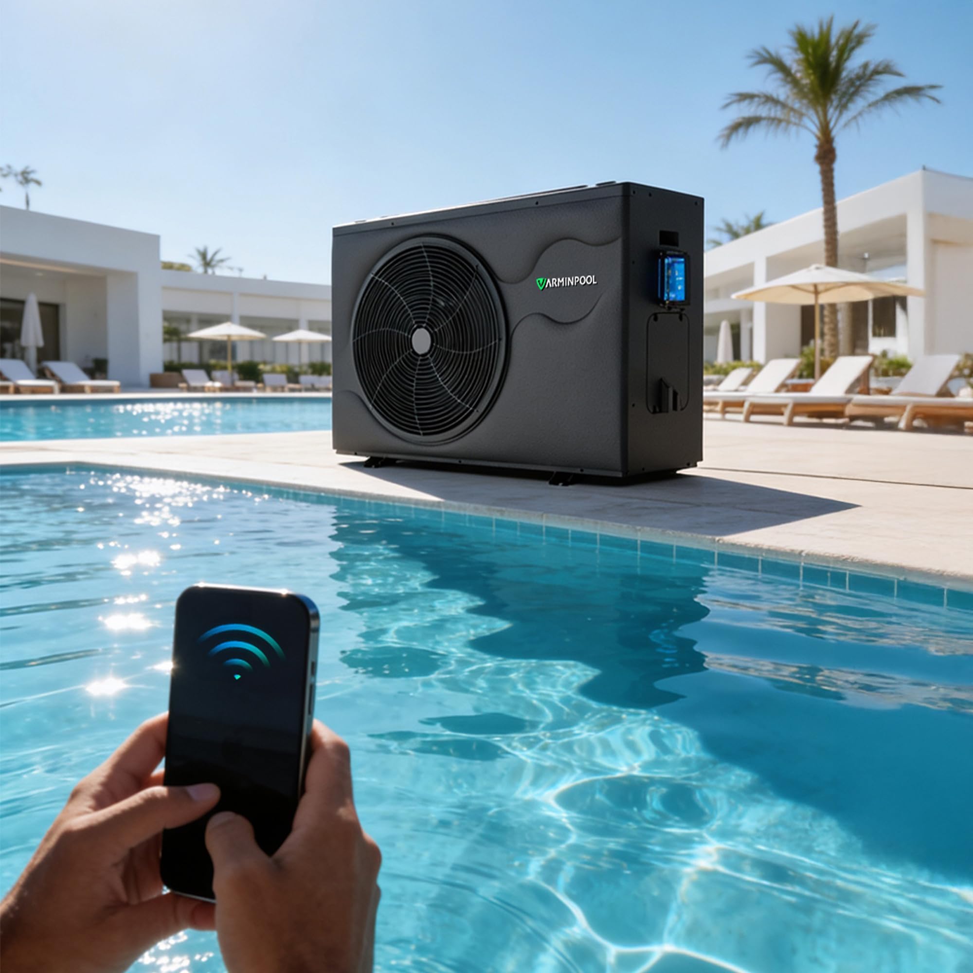 Bomba de calor para piscina: comparação de modelos