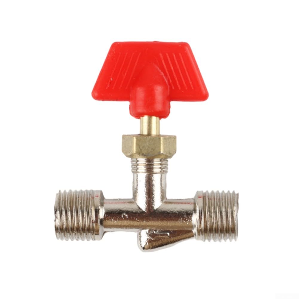 Startbuymore Registro Regulador de Gás durante glp para Botijão P13 Válvula de Corte Cozinha Residencial Fogão e Forno Conexão 5/8 UNC(F)