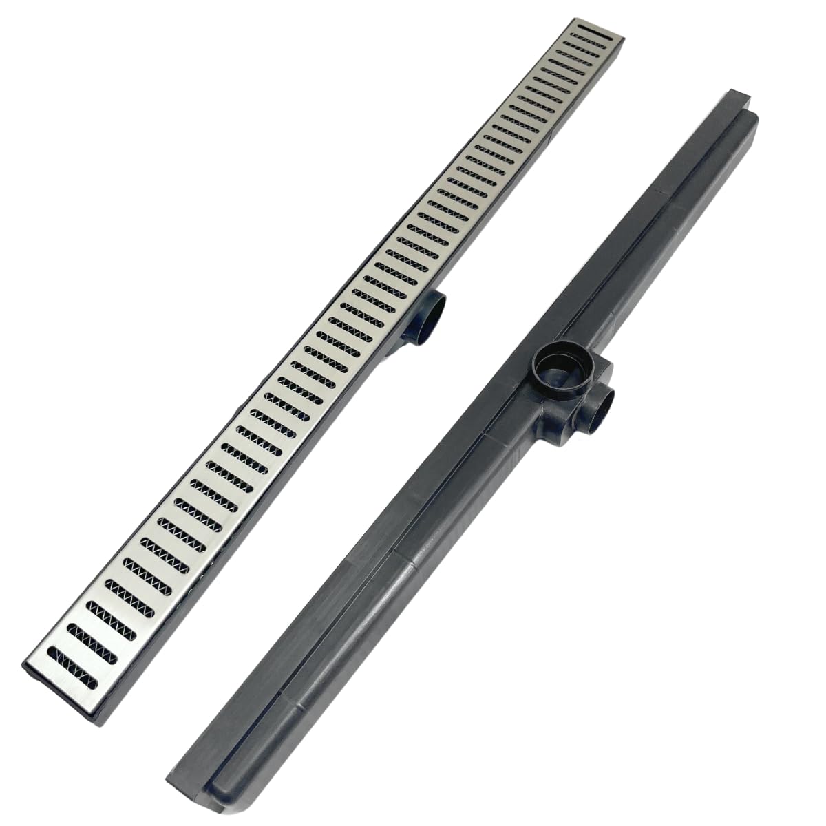 Ralo Linear Inox 70cm x 5cm Coletor para Box de Banheiro com Tela Anti Insetos