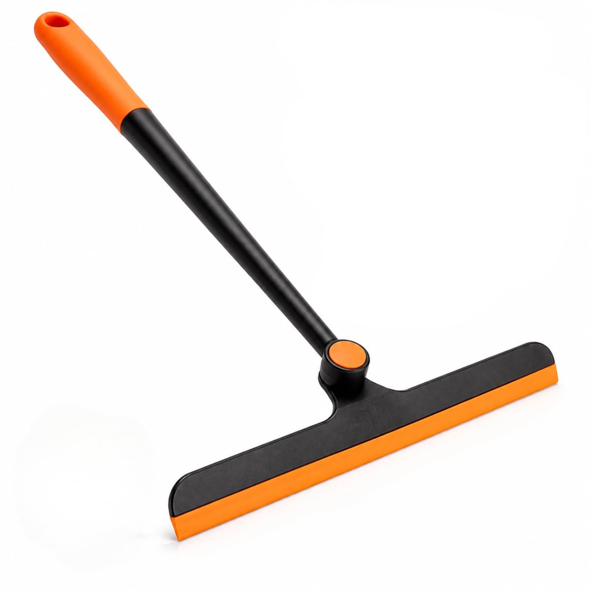 Rodo Limpa Vidro Giratório 360 Graus Com Cabo Ergonômico Borracha De Silicone Premium Ideal Para Box de Banheiro Janelas Espelhos Portas De Vidro