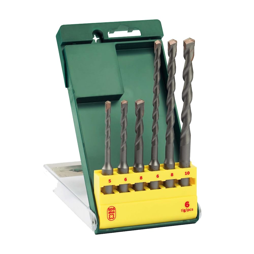 Bosch Jogo de brocas SDS Plus-1 para concreto Ø 5-6-6-8-8-10 mm com 6 peças