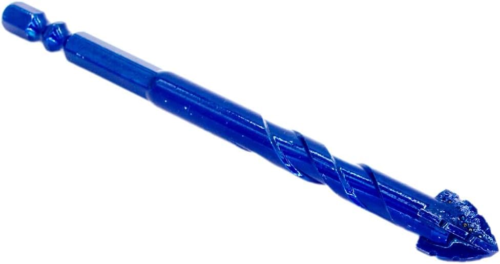 2 Brocas Para Alvenaria de 2 Peças, Brocas de Concreto de 6mm ou 8Mm, Brocas de Carboneto Para Cerâmica, Azulejo, Plástico, Parede, Tijolo, Cimento, Concreto, Madeira (8mm)