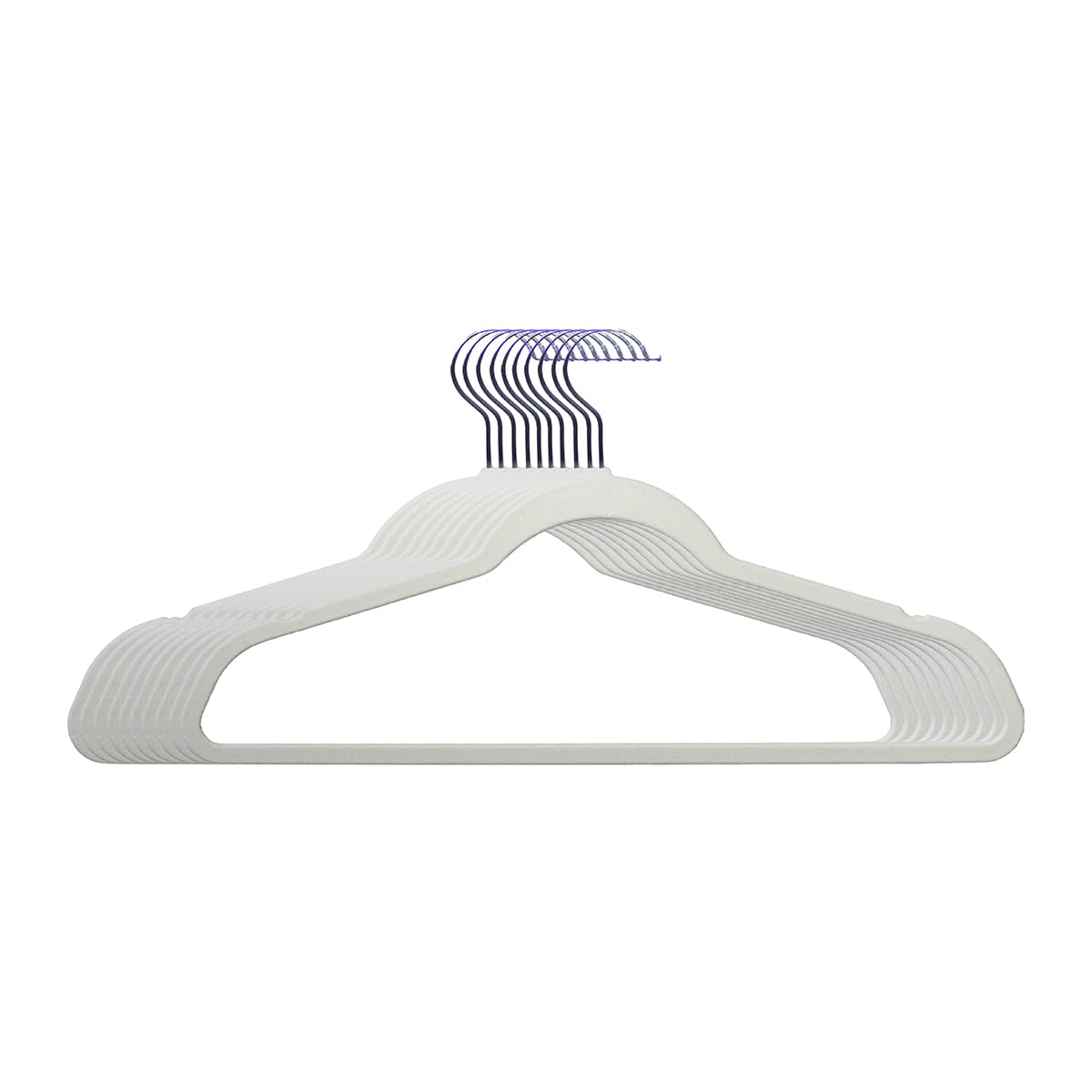 Powermaid Kit 10 peças Cabide para roupas, calça, veludo bege