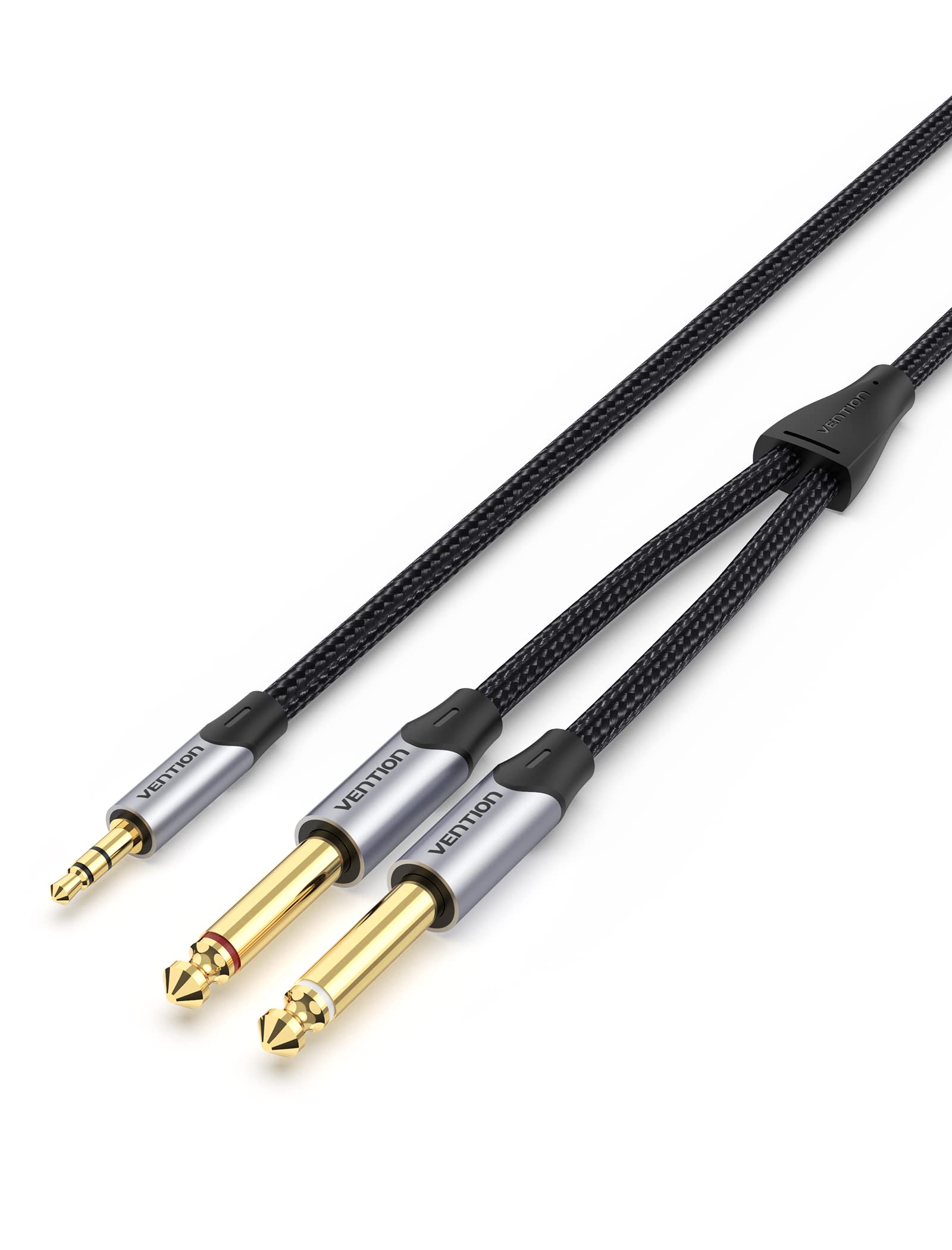 Cabo Audio Estéreo P2 Para 2 P10 Mono 5 Metros Vention