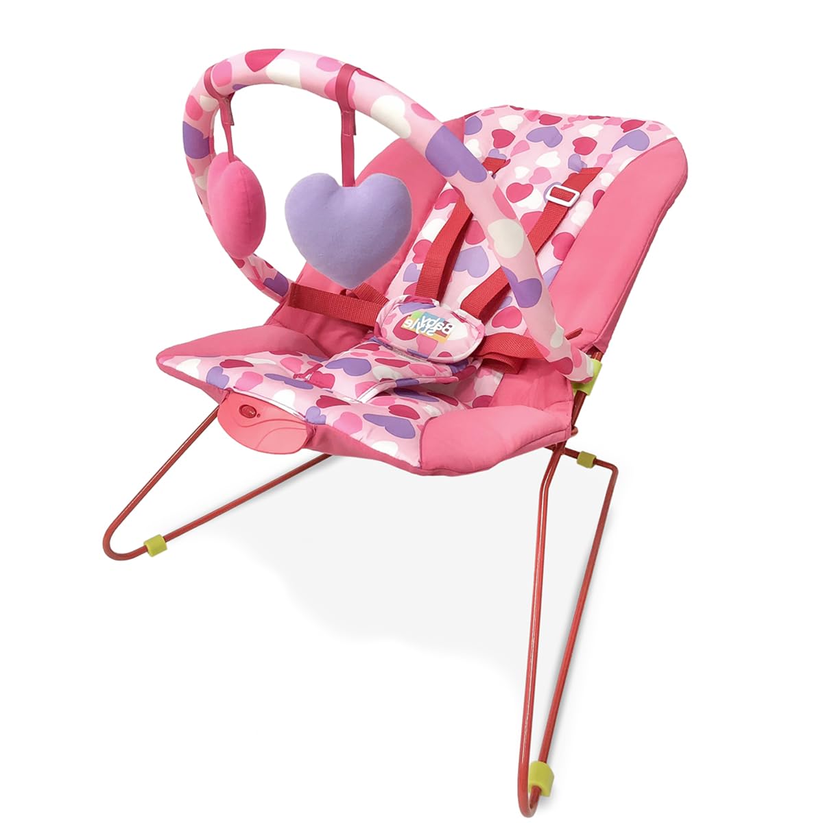Cadeira de Descanso e Balanco Hearts Cinto 5 Pontos Até 11kg - Baby Style