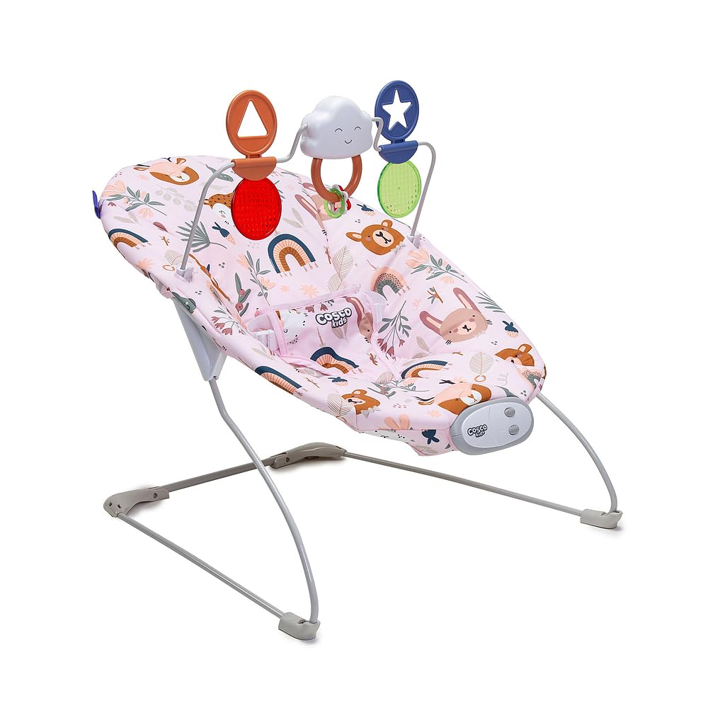 Bouncer Cosco Kids, Zeen, 0 a 13kg, Rosa Floresta