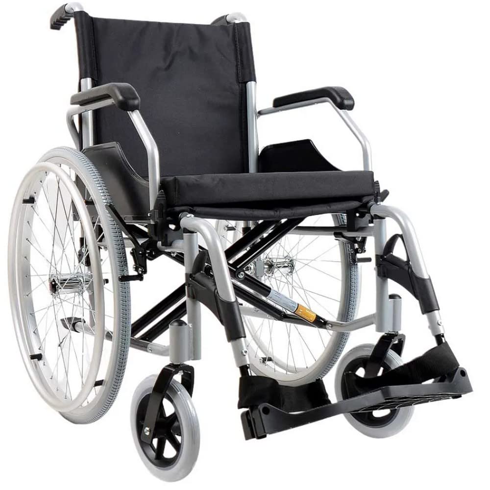 Dellamed CADEIRA DE RODAS D600 ALUMÍNIO - 120 KG - T44