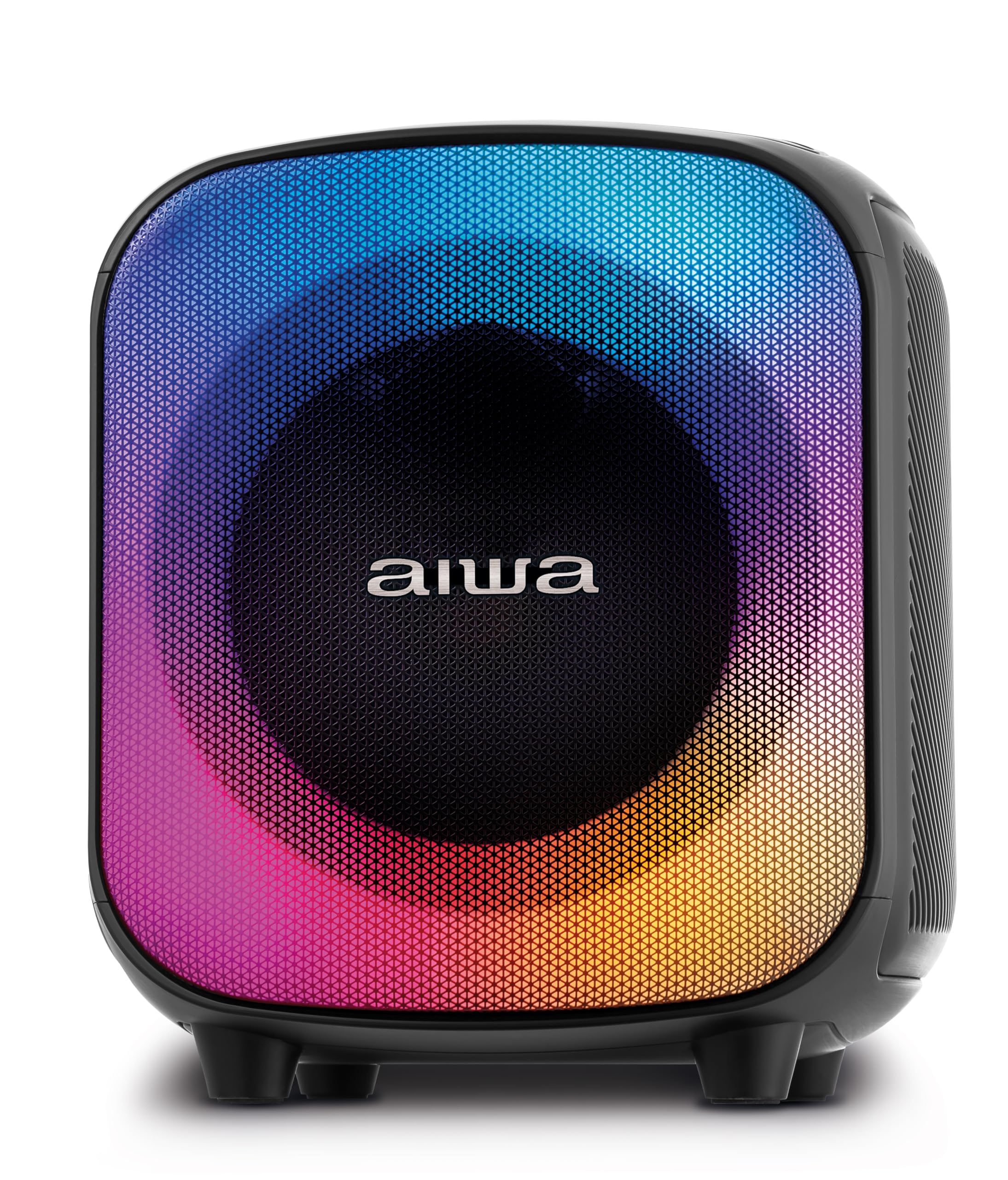 Caixa de Som PartyBox AIWA PB-07 Bluetooth 8H RGB USB TWS Preto