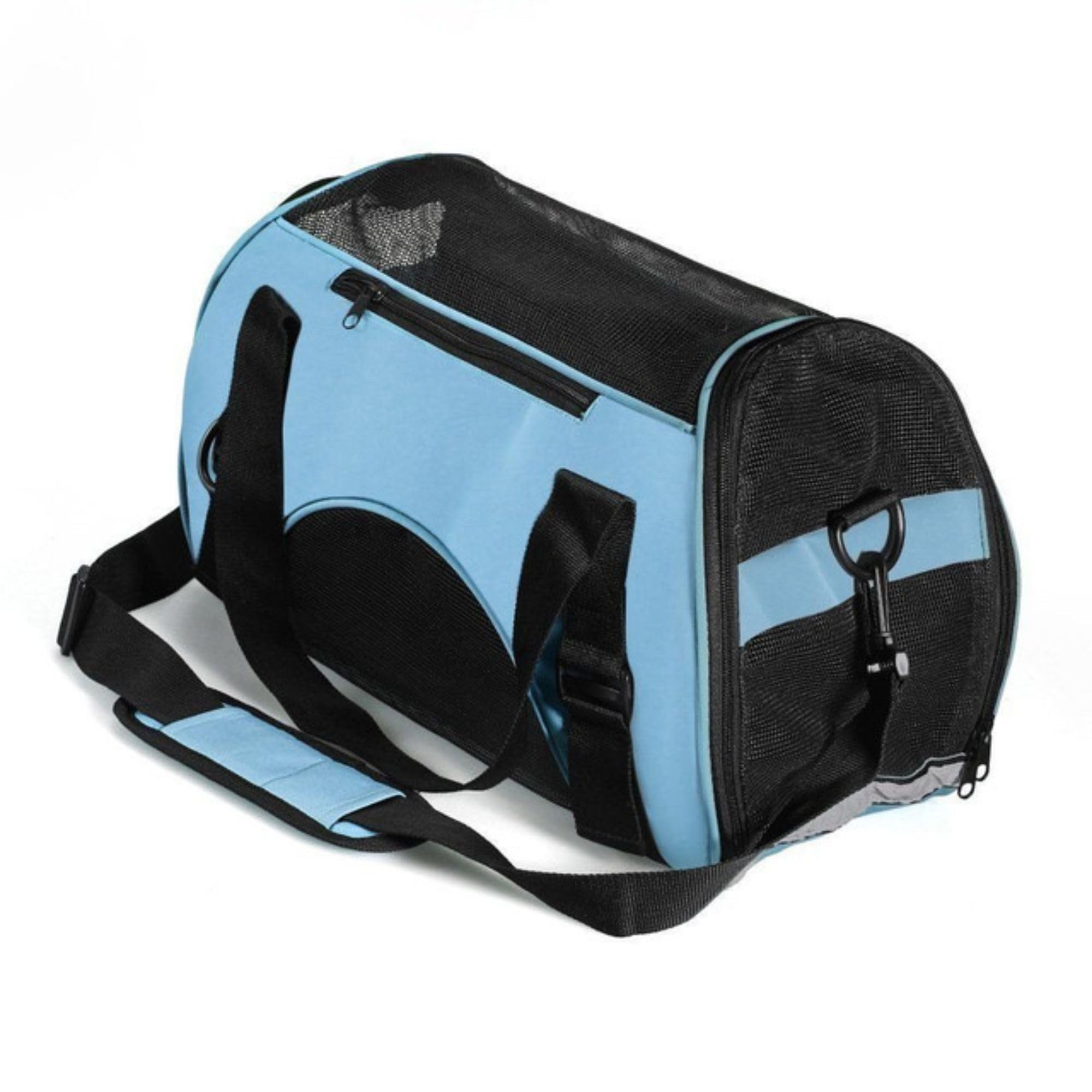 Jheppbay Bolsa Pet De Transporte De Avião Cachorro Gato - Azul