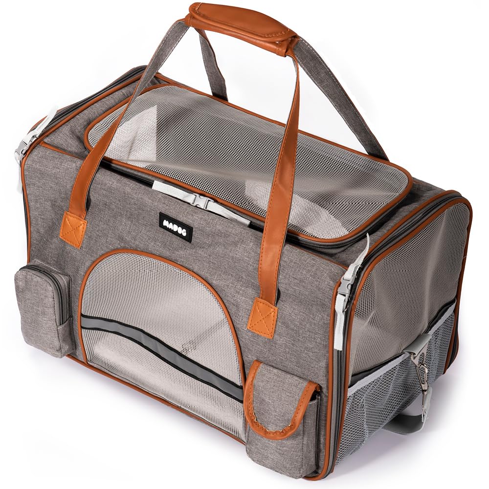 Bolsa Transporte Pet Grande Viagem Cabine Avião MADOG Lux CL