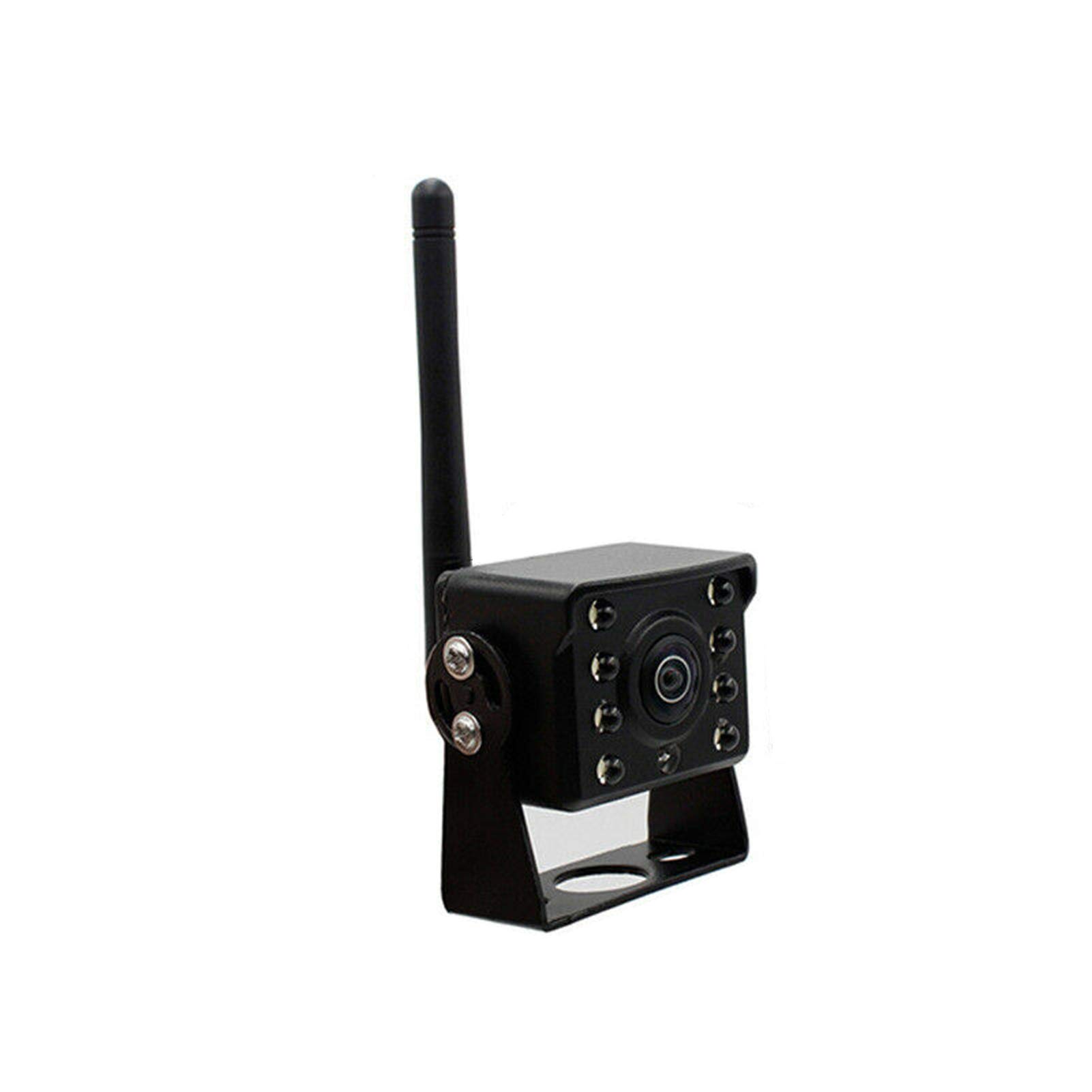 Câmera De Ré Caminhão Sem Fio IP67 Visão Noturna Com 8 LEDs - Traseiro Wi-Fi Para Veículos Comerciais