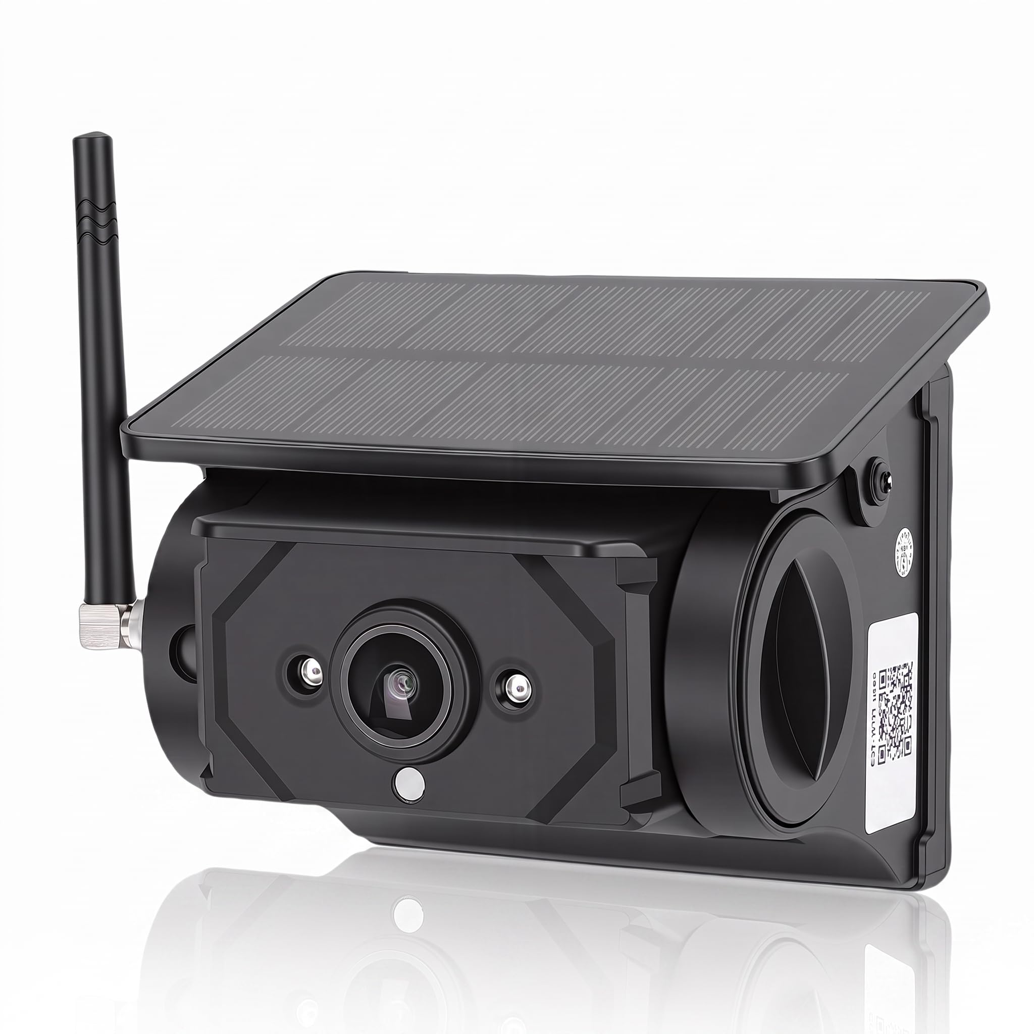 Sonew Câmera de Ré para Reboque Câmera de Ré para Reboque de Visão Traseira para 1080P Magnética Sem Fio WiFi Visão Noturna IP68 Com Carregamento Solar Tipo C para RV