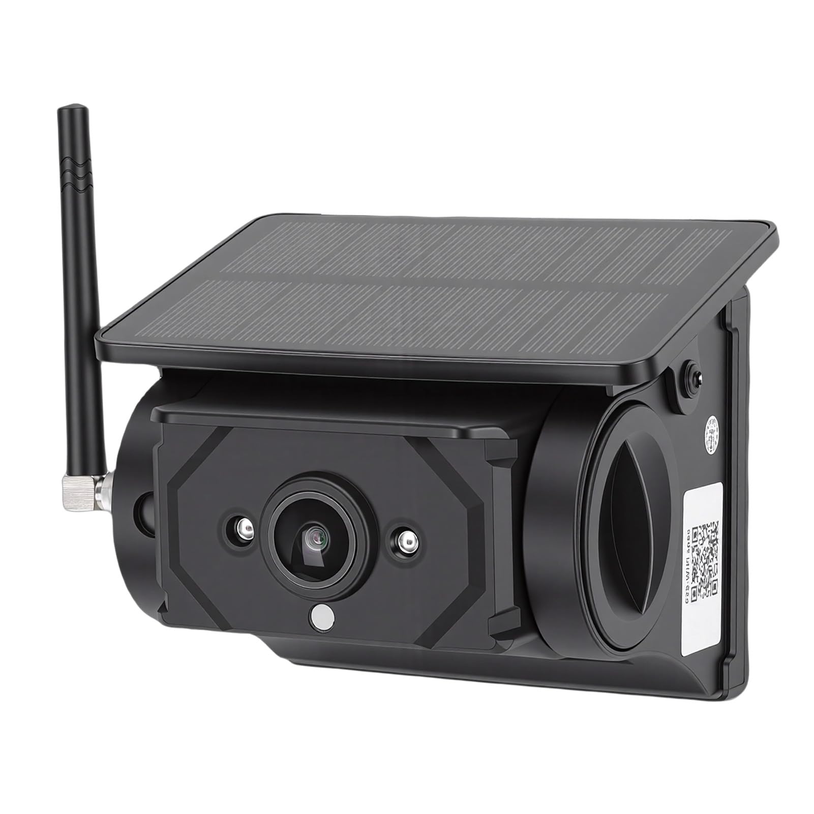 Estink Câmera de Ré Sem Fio Magnética 1080P Recarregável Solar | Design à Prova D'água IP68, Conexão WiFi, Suporte para IOS e , Visão Traseira de RV, Acoplamento de Reboque, Carregamento