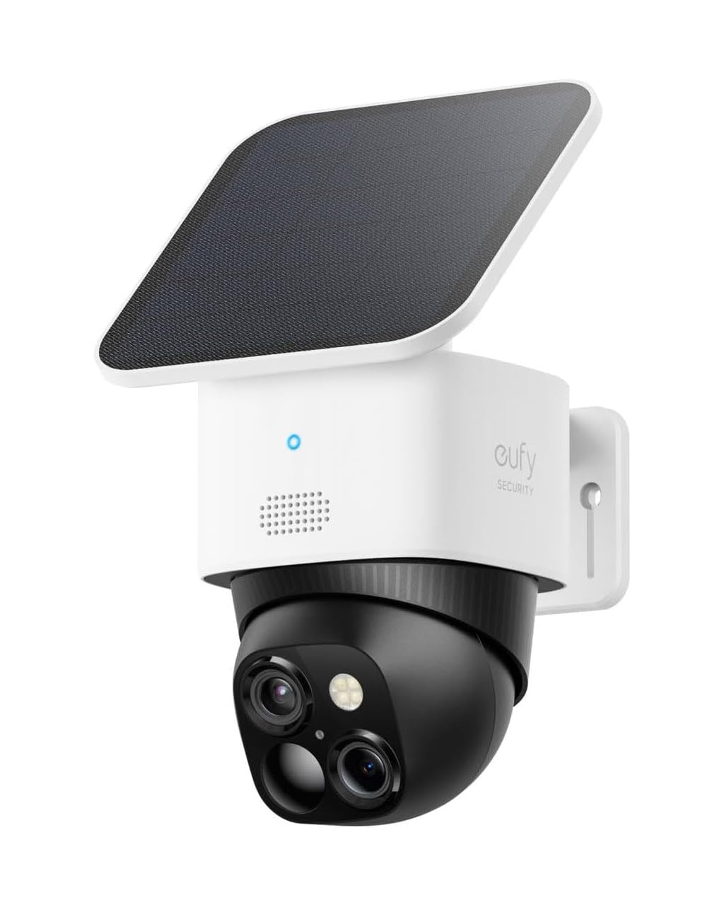 eufy Security eufy Câmera S340 por anker, dupla Câmera De Segurança, Até 4K | Solar Sem Fio, 360º, Armazenamento Local, Sem Taxa Mensal, Compatível com HomeBase 3, Alexa, Wi-Fi externo