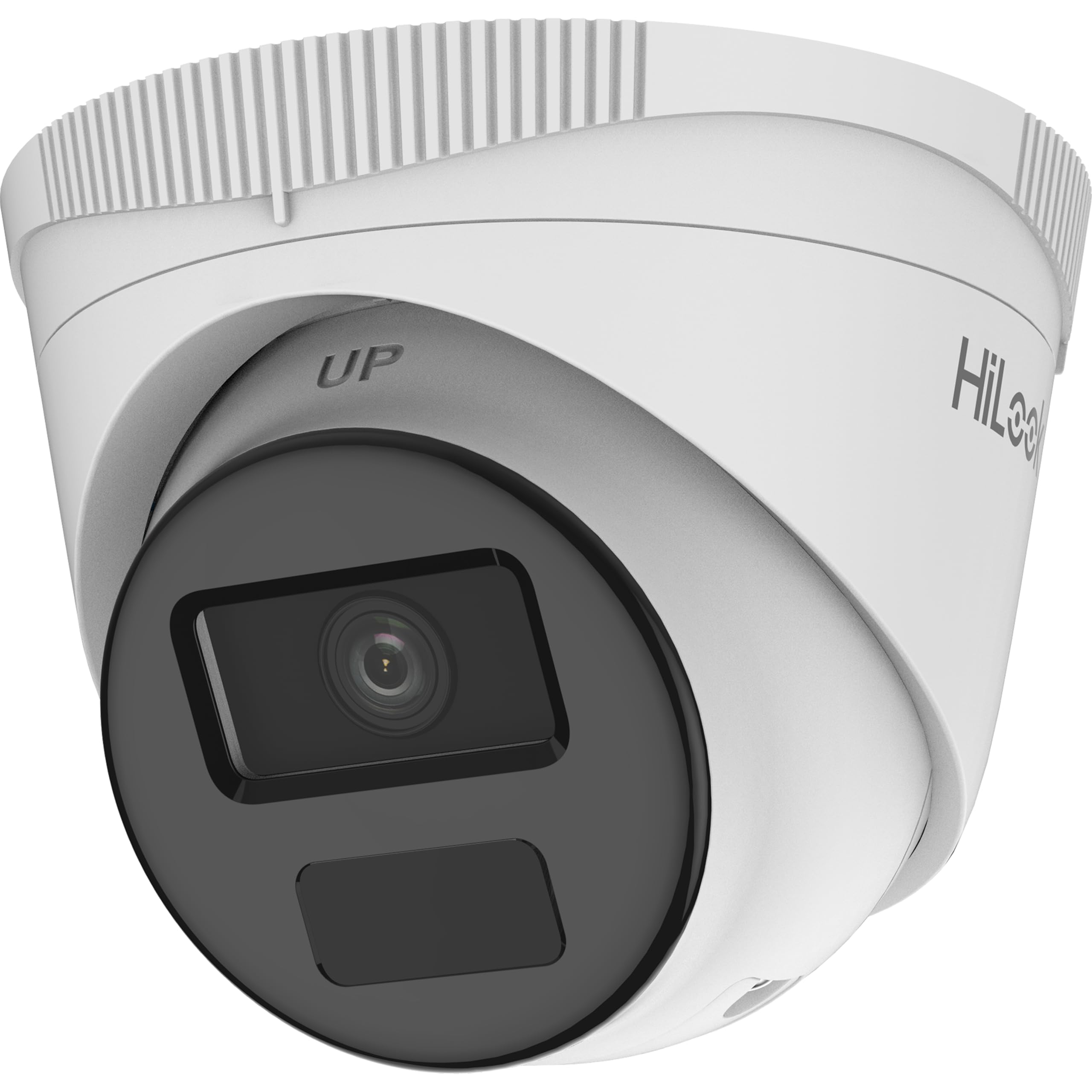 HiLook (by Hikvision) Hilook Câmera de Segurança IP Turret 2MP PoE, Lente 2.8mm, IR 20m, Full HD 1080p, H.265+, IP67, THC-T221H-C