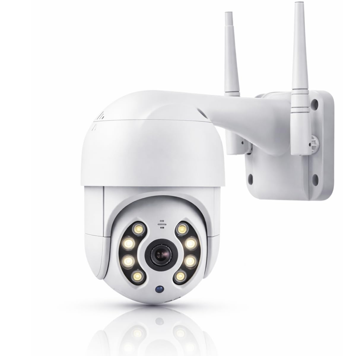 Câmera IP Sem Fio de Segurança Externa HD 3MP, Câmera de Visão Noturna Infravermelha WiFi, Lente Grande Angular, IP66 à Prova D'água e à Prova de Poeira, Chamada de Voz Bidirecional