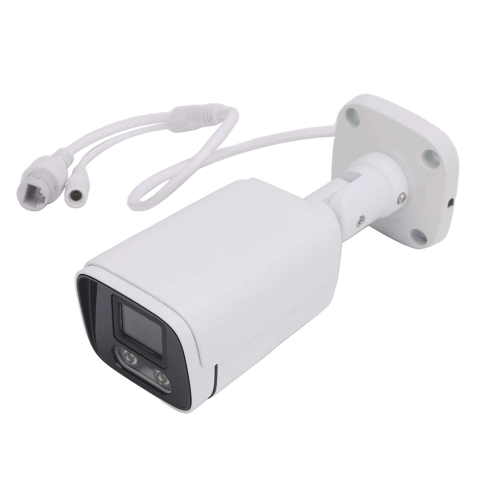 Hidyliu Câmera IP POE 4K, Câmera de Vigilância de Segurança de 6 MP Com Detecção Humana AI, IP66 à Prova D'água, Grande Angular de 120 °, Visão Noturna Com Pouca Luz, para Monitor