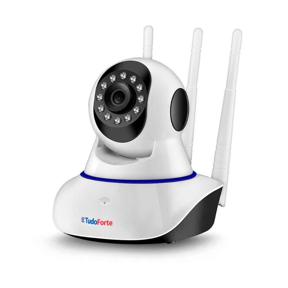 Câmera Pet IP Sem Fio Wifi HD 720p Robo Wireless, Com áudio, Grava em Cartão SD, Visão Noturna, para Cachorro e Gato