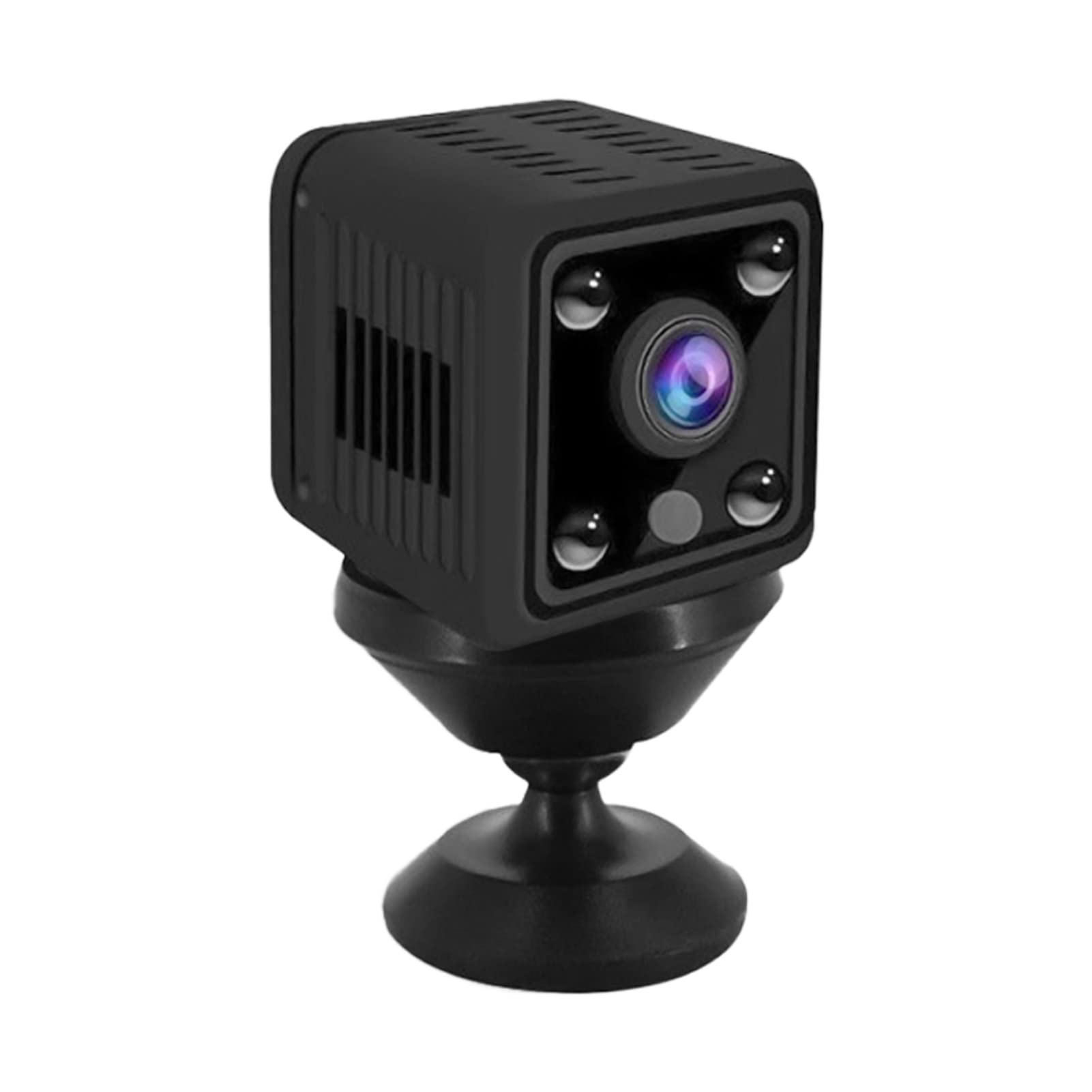 1080P Mini Câmera Vídeo Camcorder Full HD 155 ° Grande Angular IR Visão Noturna Detecção de Movimento Função WiFi 128GB Memória Estendida para Bebê Pet Monitoramento de Segurança Doméstica BD