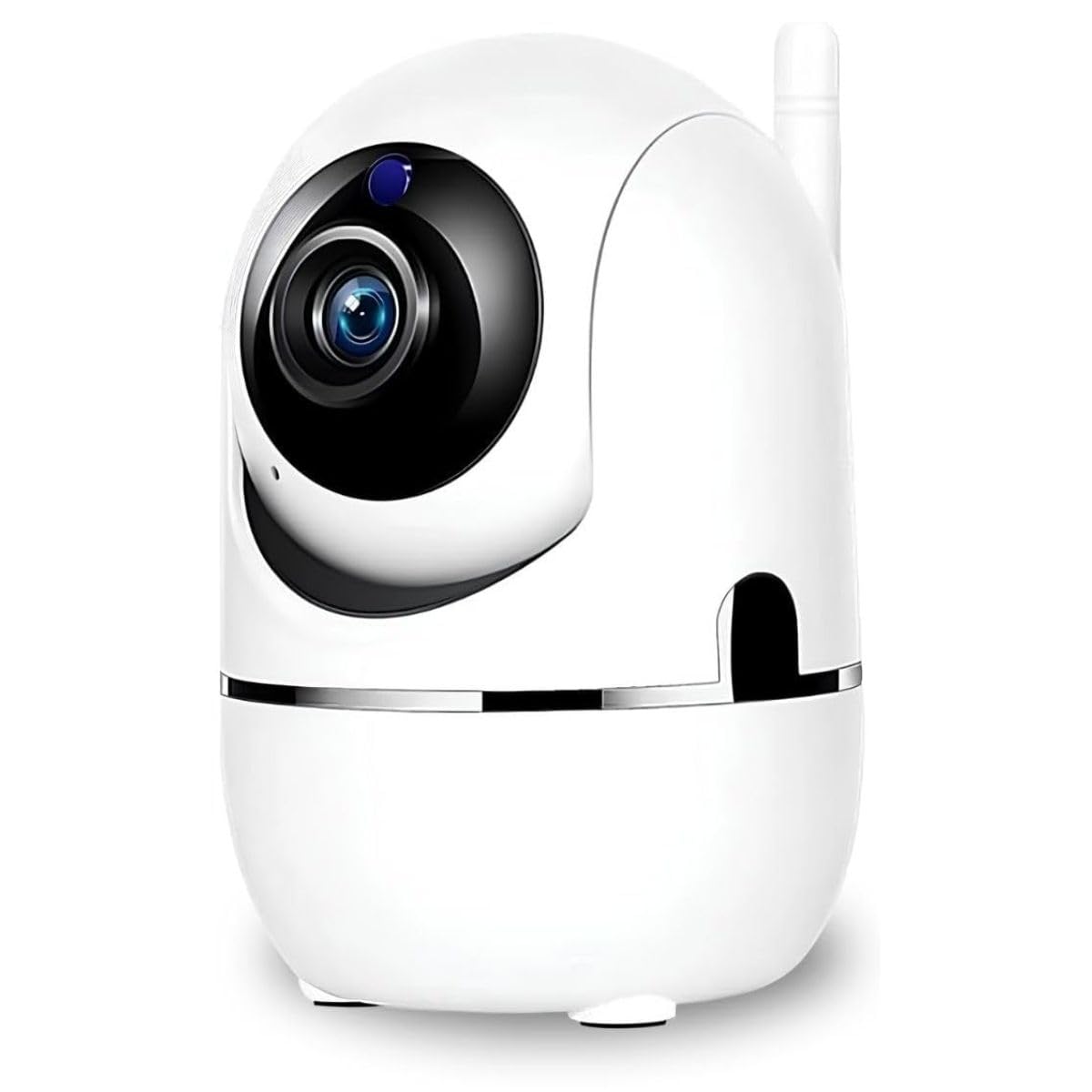 Câmera Smart Segurança Baba Eletrônica Ip WiFi Giratória Panorâmica Visão Noturna Microfone Antena Full HD Pet Vigilância Ambientes Internos e Externos Compatível Com SmartPhones PREMIUM