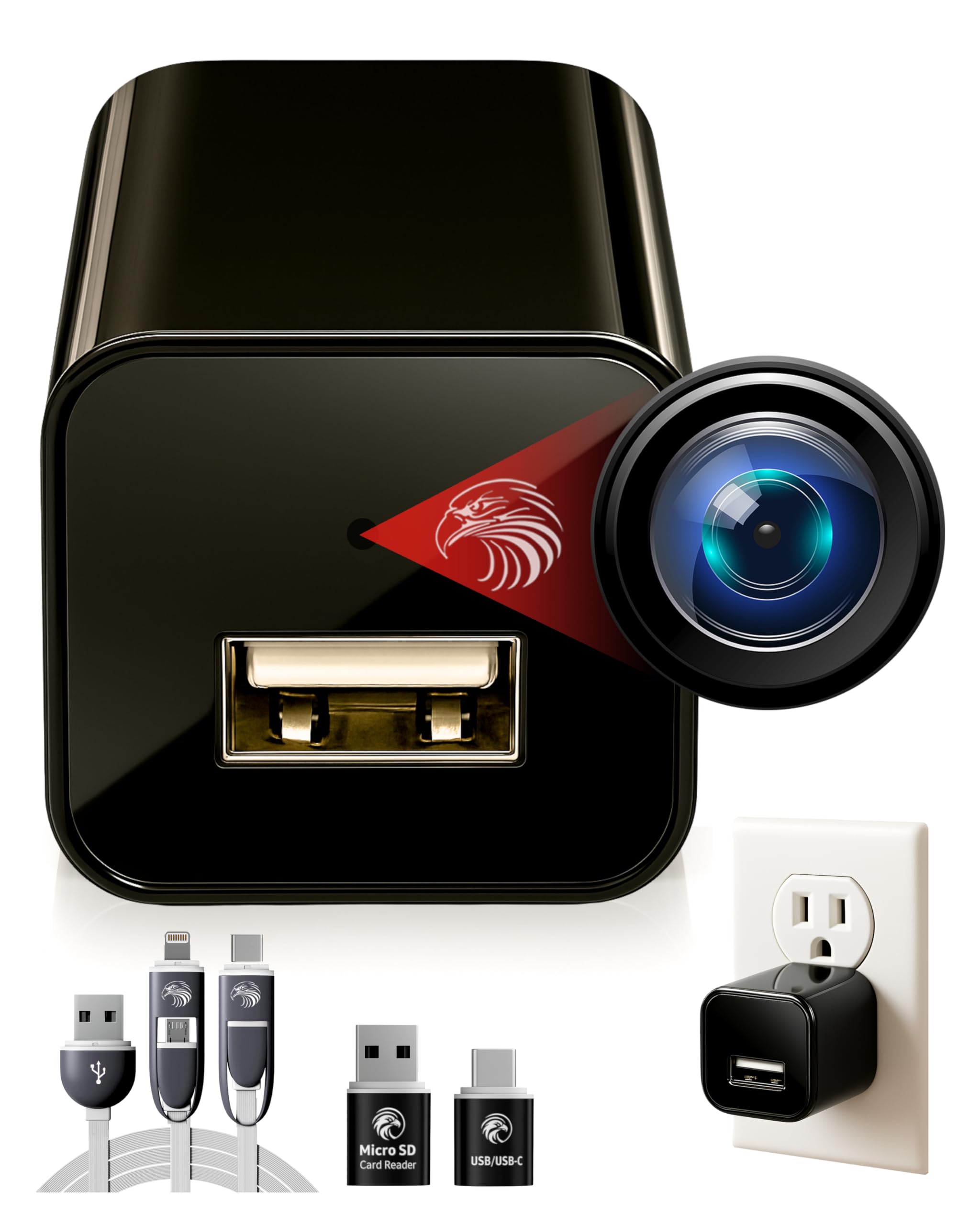 Vtv Uso Cftv Câmera Dome Full HD Plug-in – Câmera Premium Confiável 1080p Pet com Detecção de Movimento – Fácil Configuração Sem WiFi e Proteção de Dados – Ideal para Uso de Babás de Animais de
