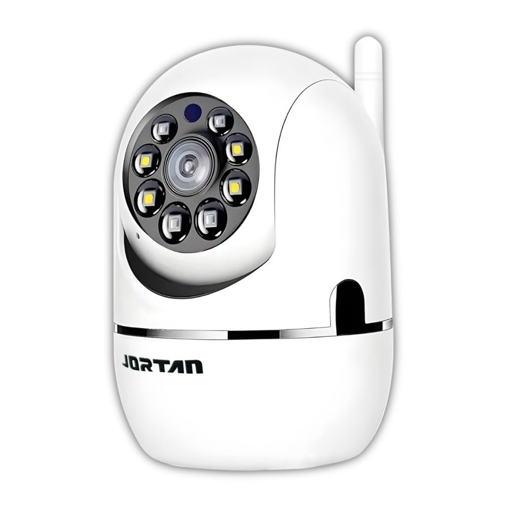 Câmera IP Interna/Externa, Estilo Domo, HD 720p/1080p, Detecção de Movimento, Monitoramento Segurança/Bebê/Pet, A10-branco, Wi-Fi/Com fio, Áudio 2 Vias, AC/DC, Wi-Fi