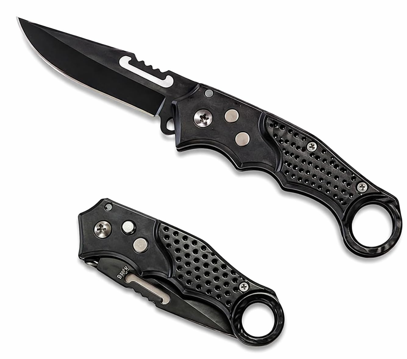 Canivete Dobrável 16 cm com Trava de Segurança – Compacto, Resistente e Ideal para Camping, Trilhas e Pescas