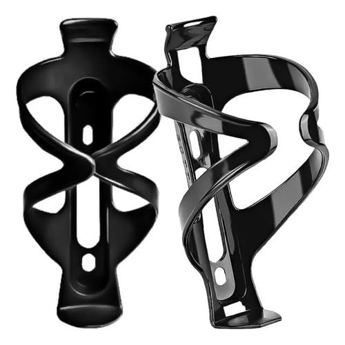 2 Suporte para Garrafa de Água para Bicicleta MTB/Speed, Nylon Resistente, Preto Acessório de Ciclismo Suporte de Garrafa Leve e Prático para Ciclistas, Ideal para Manutenção e Transporte Caramanhola