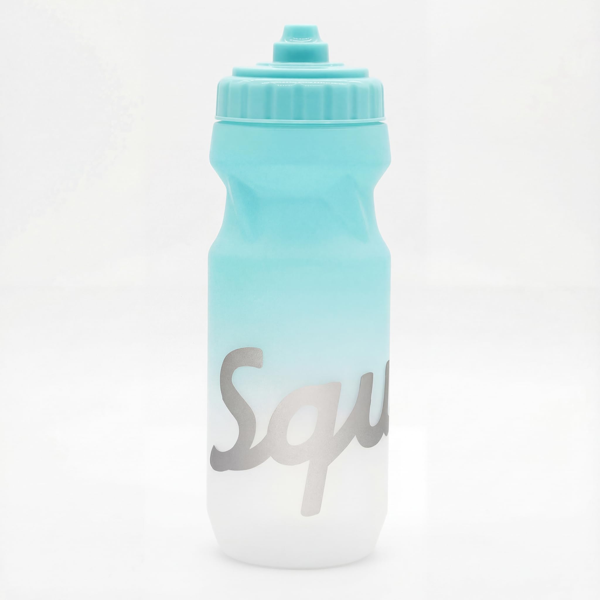SQUALO Garrafa de água Sports Squeeze Bike com bico de spray de silicone, válvula de fluxo rápido de 600 ml, frasco de bicicleta para fitness, ciclismo, corrida, ciclismo, garrafas de água Cold