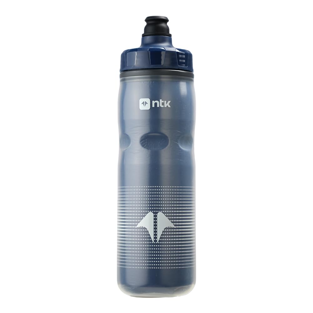 NTK | Garrafa Squeeze 600ml | Térmica | Parede Dupla | Isolamento 4h | Push-Pull Flux Control | Livre de BPA | Isobike | Livre de BPA