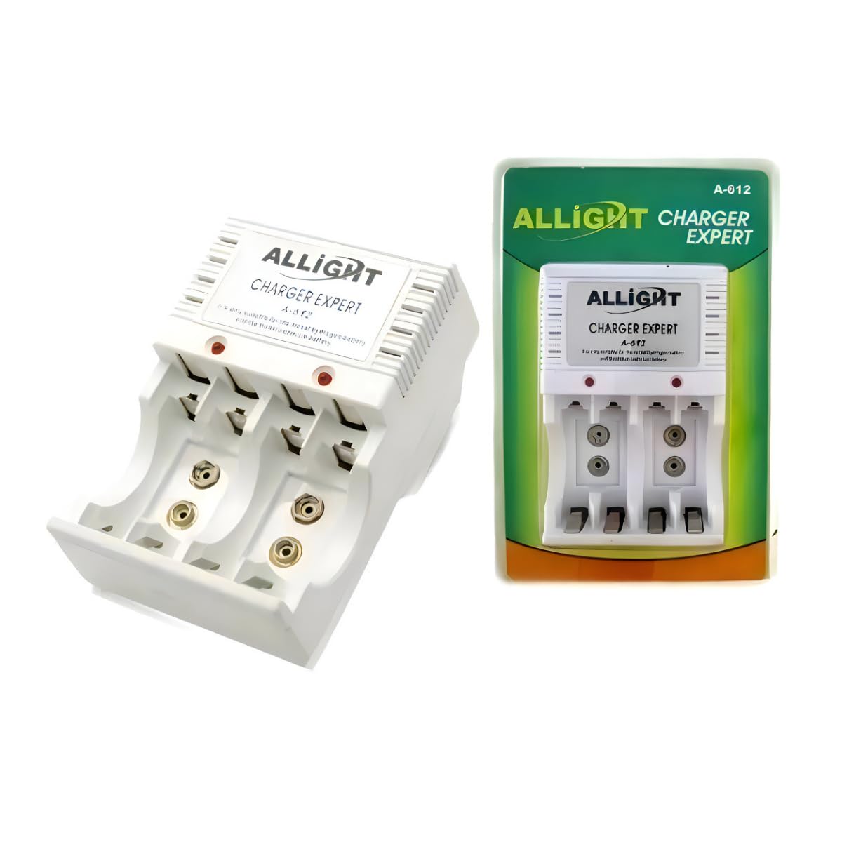 Green Carregador de Pilhas Recarregáveis AA AAA Bivolt com Carga Rápida para Pilhas Média e Palito