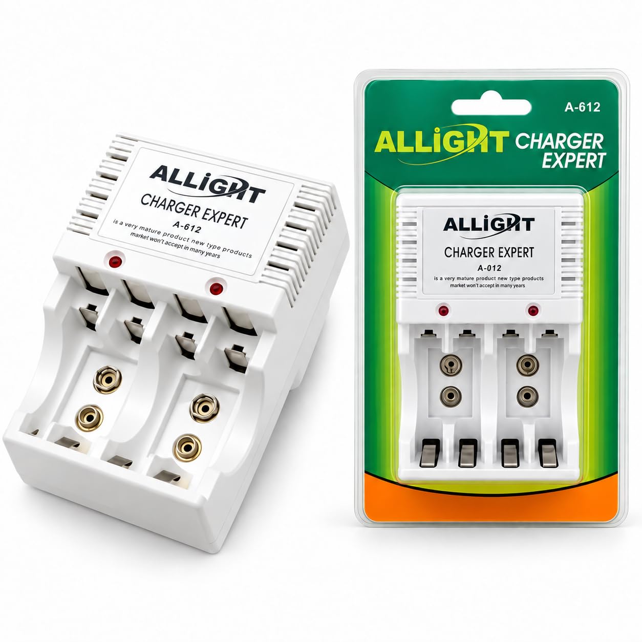 Carregador De Pilhas Recarregáveis Bivolt AA/AAA e 9V Rápido Inteligente