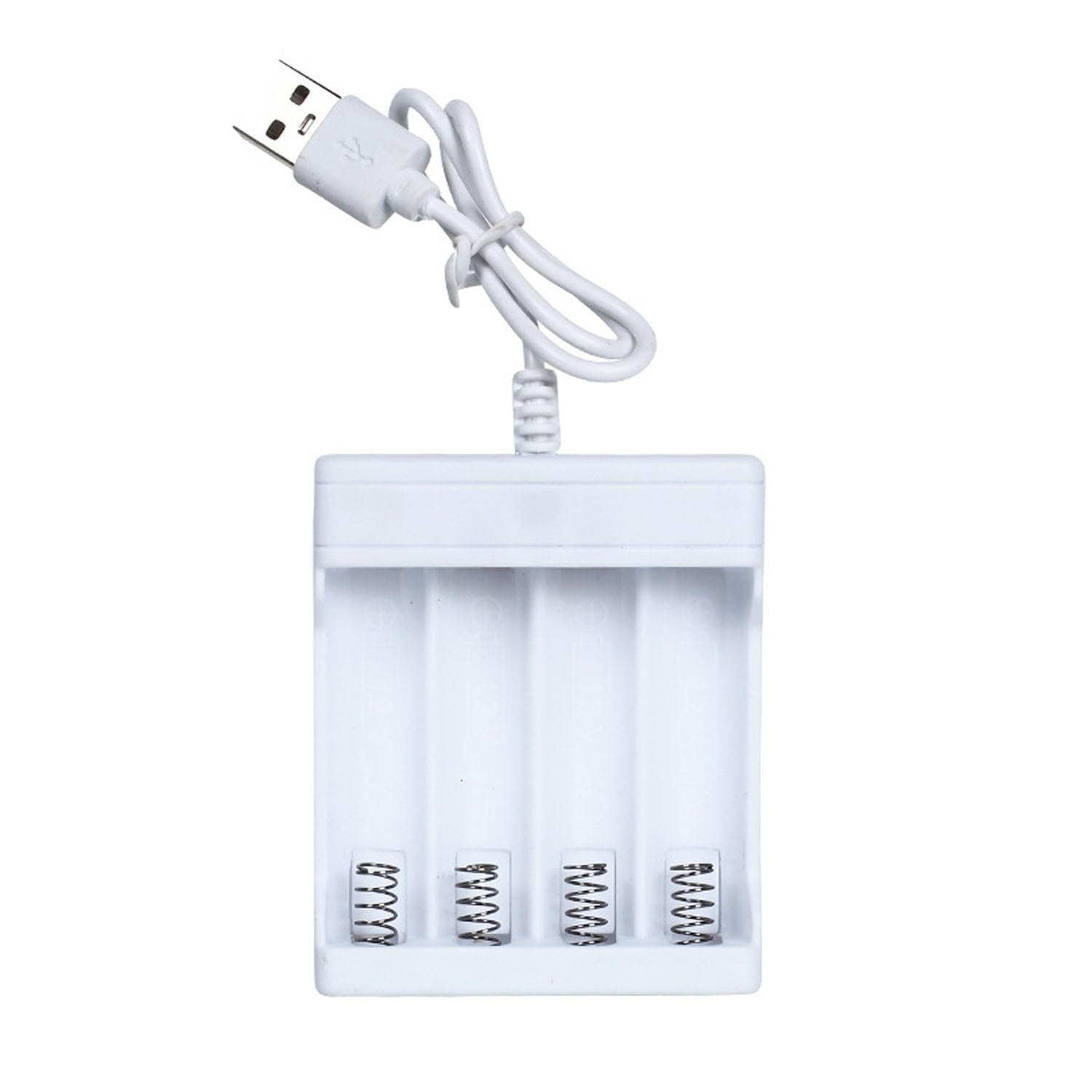 Elgin Carregador De Pilhas AA AAA 4 USB Com Proteção Para Viagem