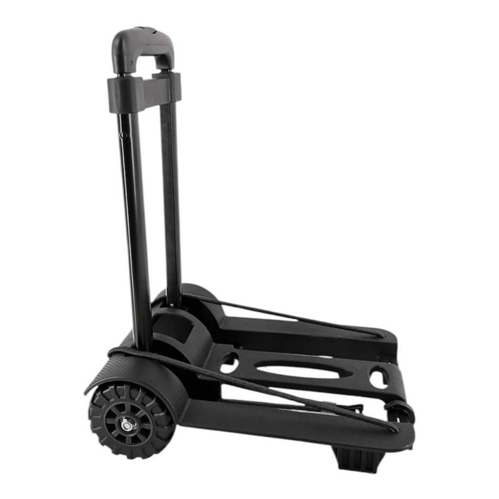 Carrinho de Mão Dobrável para Bagagem e Mala com Rodas – Carrinho Portátil Multiuso 25kg / 50kg(25 Kg)