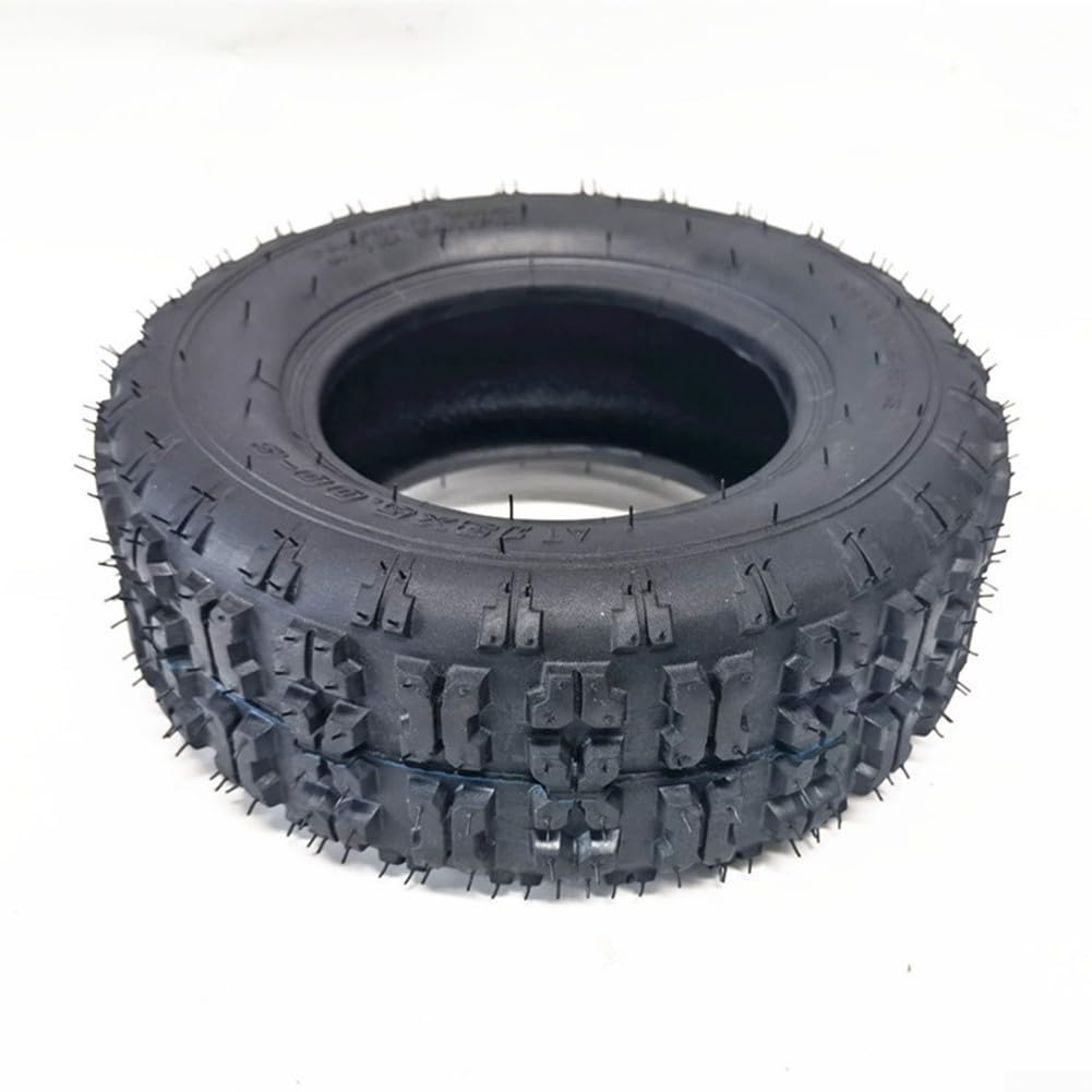 Tubo interno de 13 x 5,00-6 para carrinho de mão de roda de 13 polegadas para midi para moto moto para quadriciclo para quadriciclo para uso elétrico a gasolina resistente, válvula reta ou curva (pneu