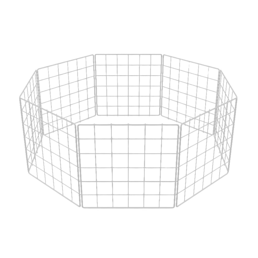 Cercado Pet 8 Telas 40x40 cm Grade Modular para Cães e Gatos