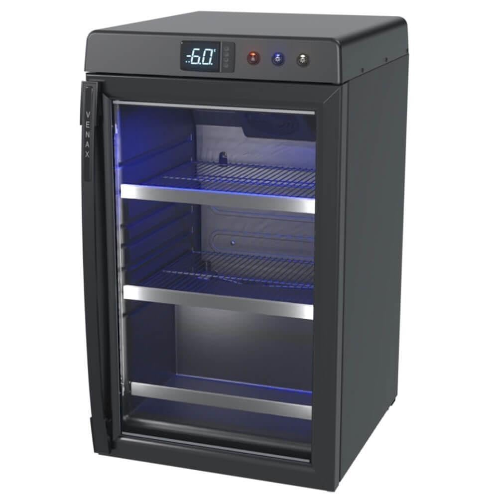 Cervejeira Venax Craft Beer 100 Litros, Controlador Digital, 4 Receitas Programadas, Iluminação LED Azul e Branca, Porta de Vidro Duplo, 220V
