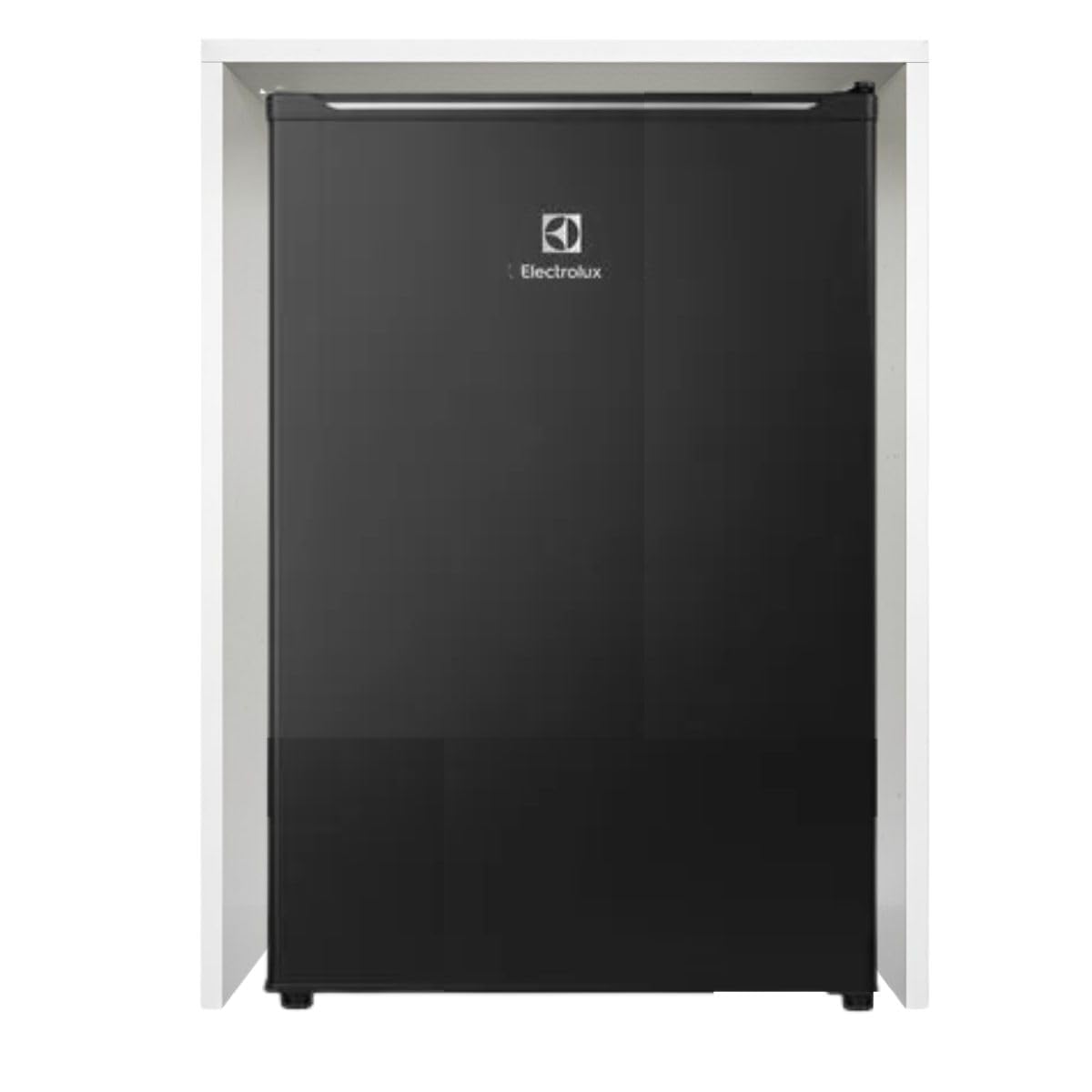 Aparador Nicho Frigobar Cervejeira Bancada Mdf 90x61x45cm Branco