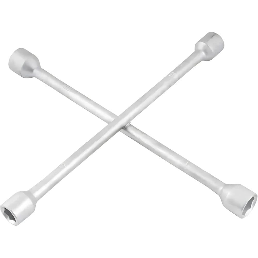 Chave de Roda Tipo Cruz 4 Bocas 17x19x21x23mm