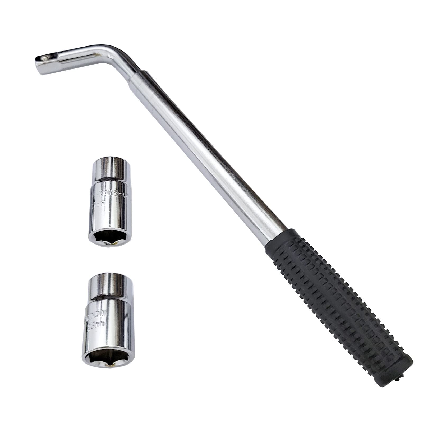 Chave de roda de 14-20 polegadas Auto Car SUV telescópica Chave de roda Universal com soquetes CR-V padrão 17/19, 21/22 mm (chave de fechamento)
