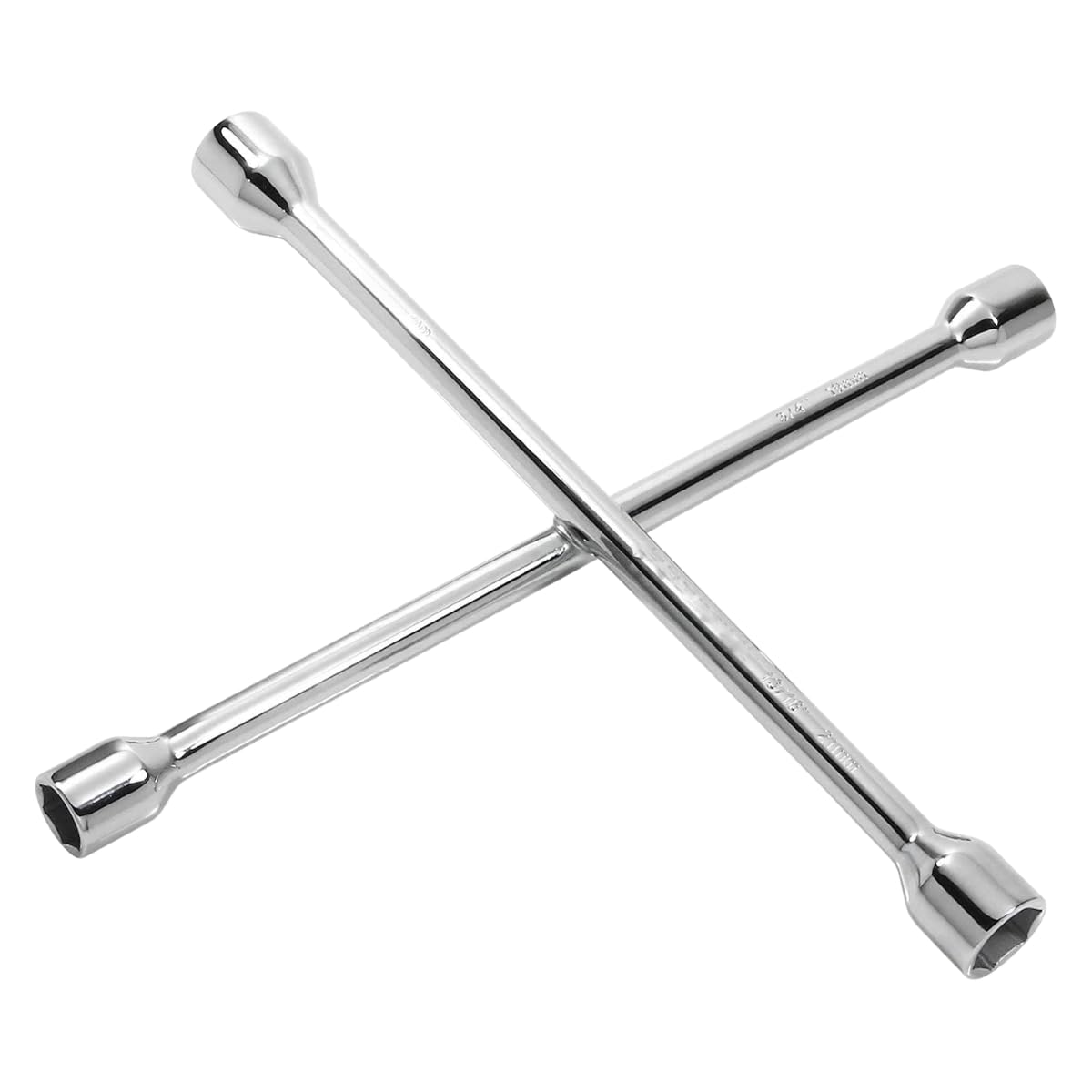 Chave de Roda Cruz Automotiva em Aço Reforçado, Universal, Profissional para Carro