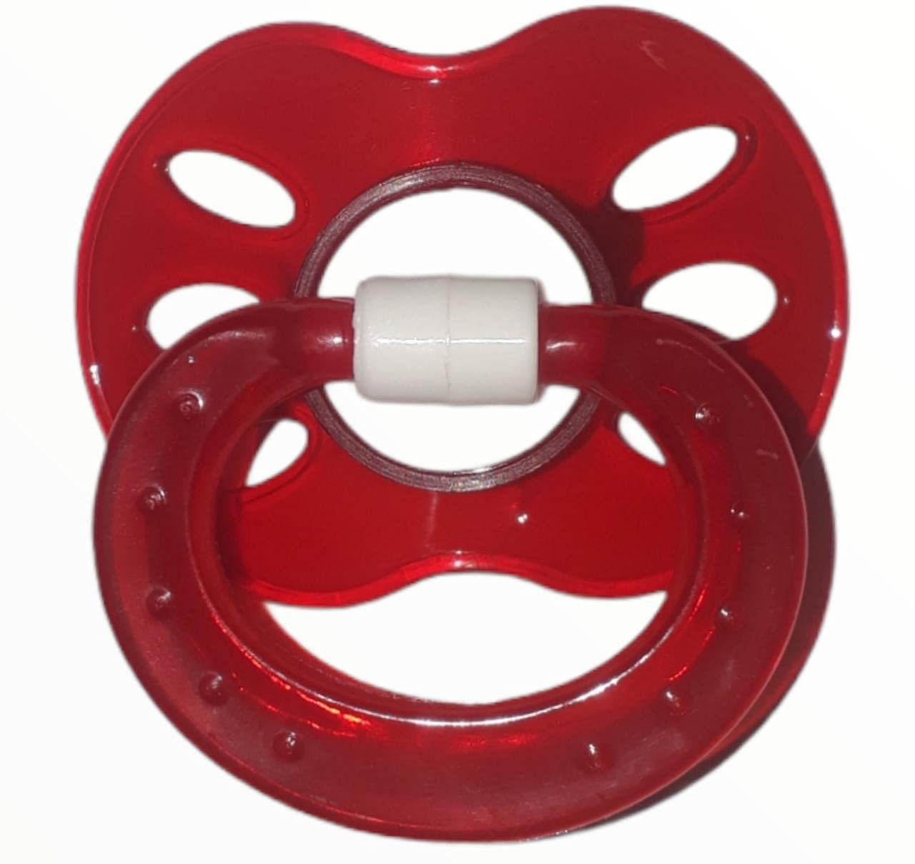 Chupeta Plus CF, Bico RN Anatômico Silicone T1 (0 á 6 MESES), Sonne, Vermelho