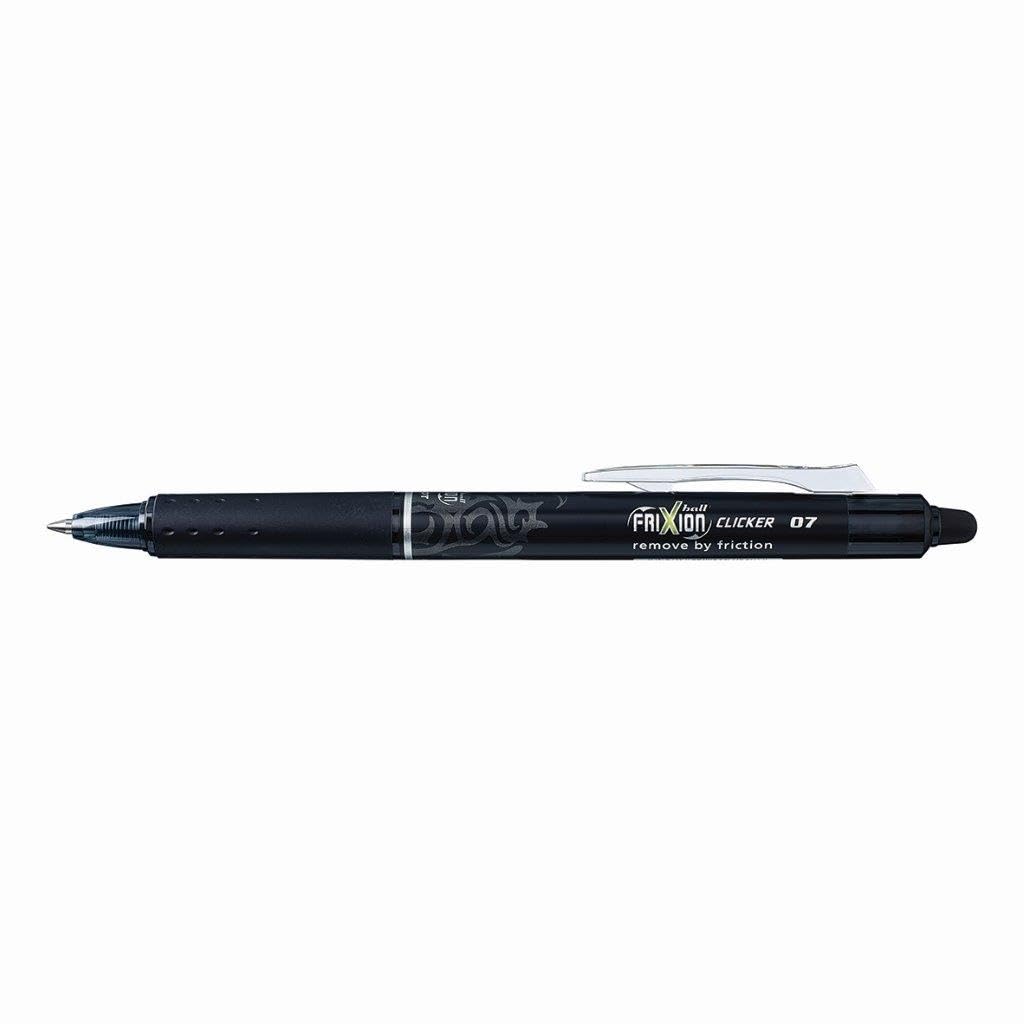 Dlugopis zelowy Pilot FriXion Ball Clicker Czarny Medium
