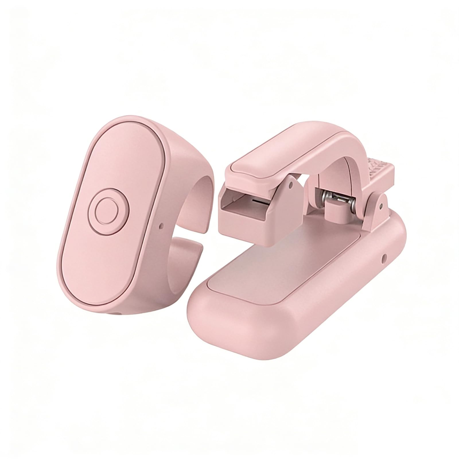Clicker 2 em 1 para Kindle Paperwhite (Rosa) | Clicker 2 em 1 sem fio para Kindle Paperwhite; leve, gravação aciona controle remoto