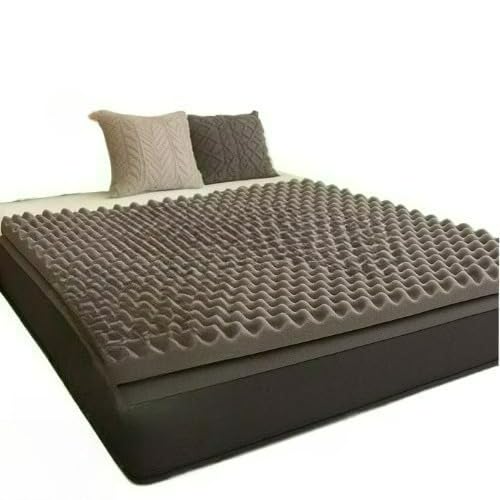 Colchonete Caixa de Ovo Massageador para Colchão, Efeito Conforto e Ventilação, Uso sobre Colchão Solteiro Casal Queen(Solteiro Plus)