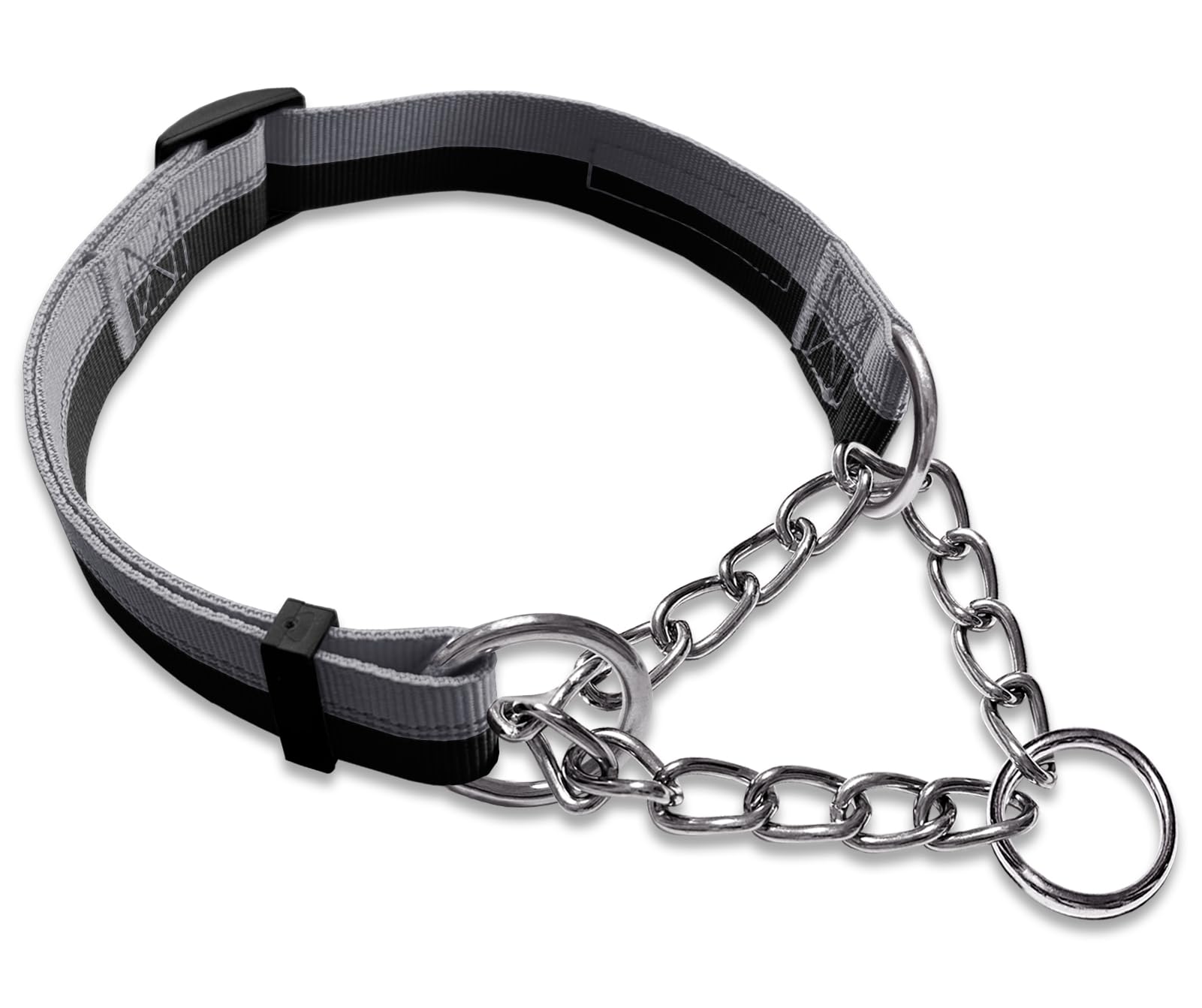 LOS ANDES Colar Martingale para cães, Coleira reflexiva para cães Coleira de gargantilha, Coleira sem puxar cão, Coleiras de adestramento de cães para cães grandes, médios e pequenos