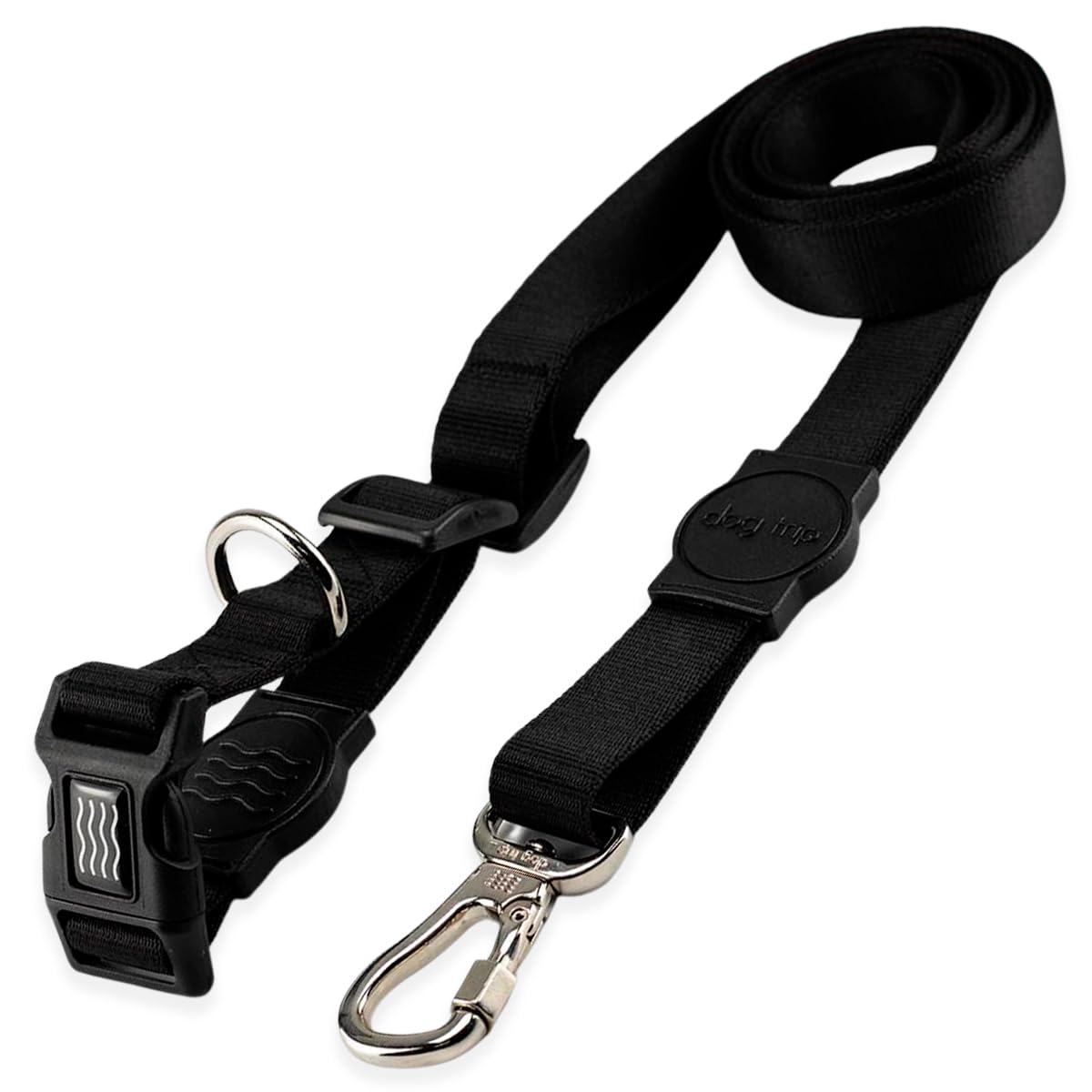 Dog Trip Brasil Coleira Guia Mãos LIvres Para Cães Cachorro Adestramento Passeio Porte Grande Médio Pequeno (G, Kona)