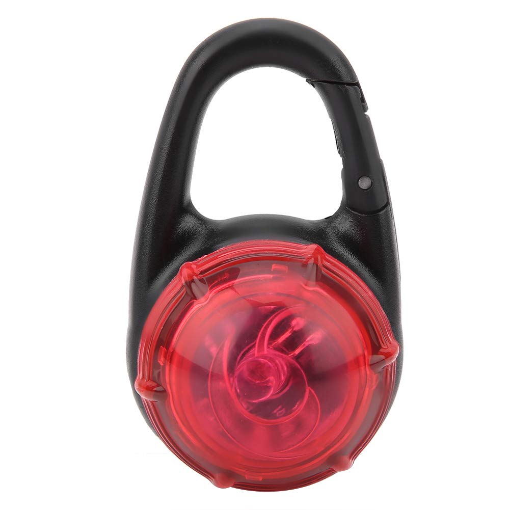 AMONIDA Colar LED para Cães de Estimação Coleira Brilhante Elegante Pingente de Segurança para Cães que Caminham à Noite 1 Unidade (Vermelha)