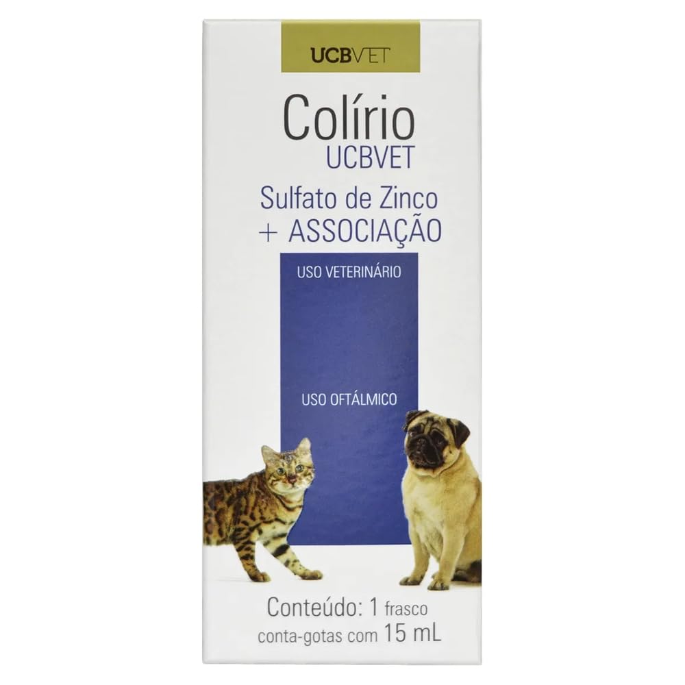 UCBVET Colirio Ucb 15 Ml | Cães E Gatos